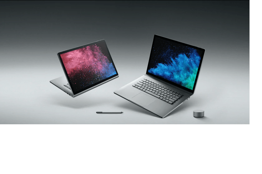 Microsoft upgrades the 13.5 inch new Surface Book 2 with Intel’s latest Quad-core processor
